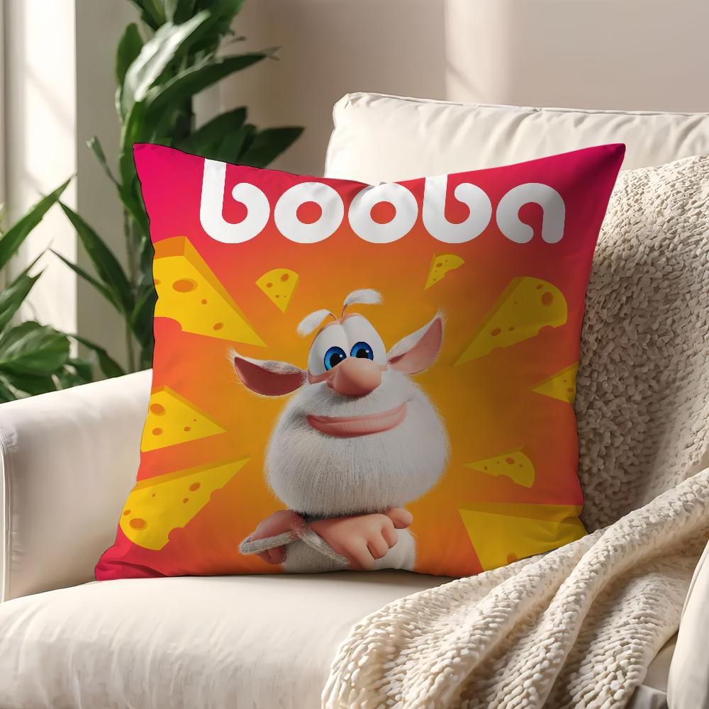 BBooba Cartoon cushion cover For Pillow Printing Sofa Decoration Home Car Room Coffee Shop Office Nordic Simplicity