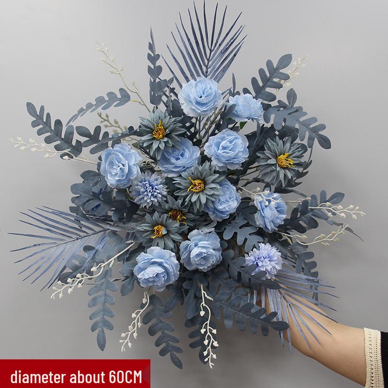 Silk Hanging Flower Garland for Wedding Aisle, T-Stage, or Ceiling Decor