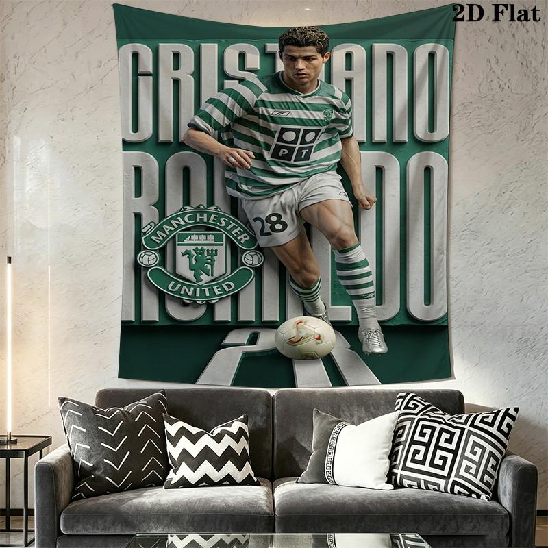 Ronaldo'S Legacy Legendary Journey Threepiece Set 1 Duvet Cover 2 Pillowcase Without Core Christmas Birthday Gift Soft And Comfortable
