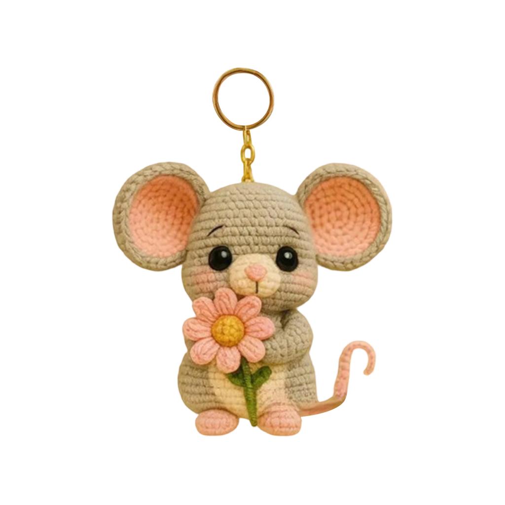 Adorable Crochet Animal Keychains Handmade Too Cute To Handle