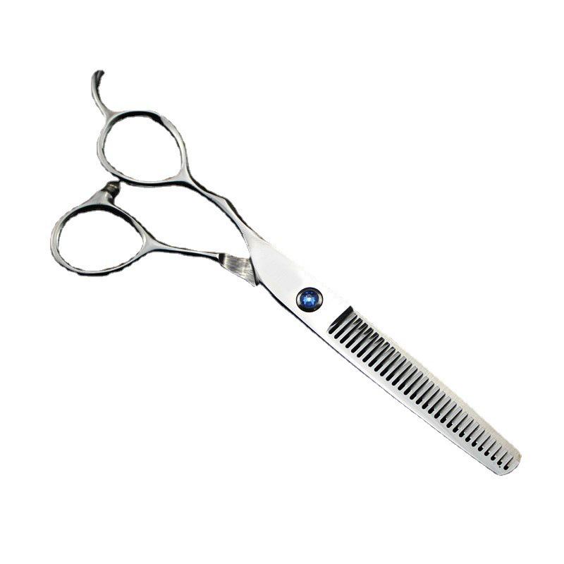 6.0 inch Left-Handed Hairdressing Scissors - Straight & Thinning Shears for Bangs (07-1)