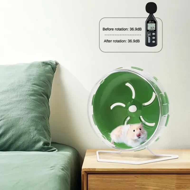 Rat Exercise Wheel Hamster Sport Running Wheel Small Rodent Mice Silent Jogging Pets Running Sports Gerbil Exercise Play Toys