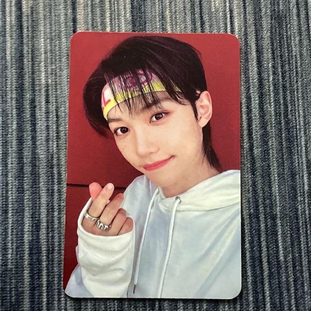 [USED] StrayKids Felix Public Broadcast MAXIDENT 1st Week Sanok Trading Card