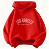 Casual Fashion Los Angeles Letter Printed Hoodie Kids Children's Sweatshirt Hoody for Boys Girls Hoodies Hip Hop Clothes