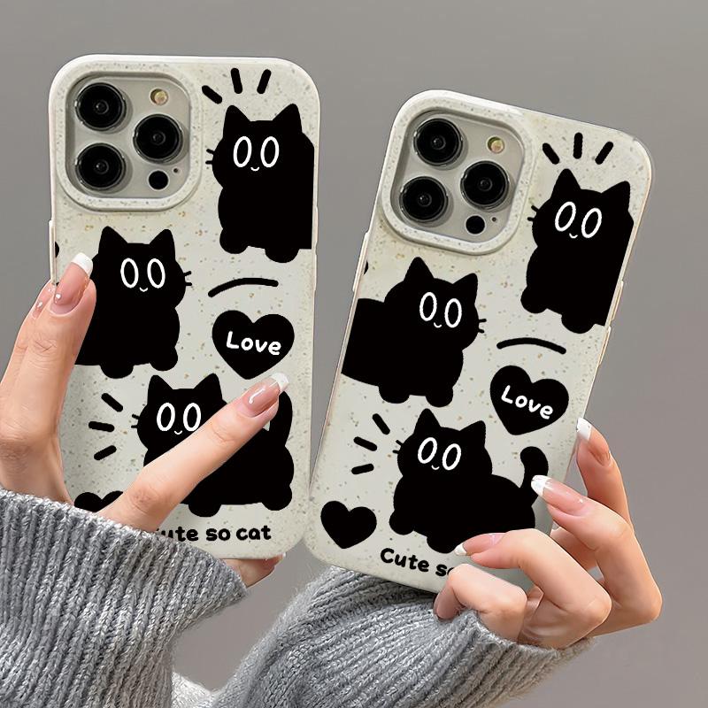 Mobile Phone Cases for iPhone 11 13 XR 15 Pro Max 12 14 Pro Max Case iPhone 16 7 Plus 8 Plus XS Max Degradable and Environmentally Friendly