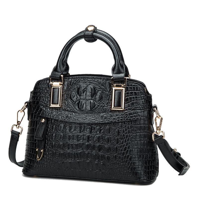 Crocodile Pattern Women's Bag Portable Shoulder Bag