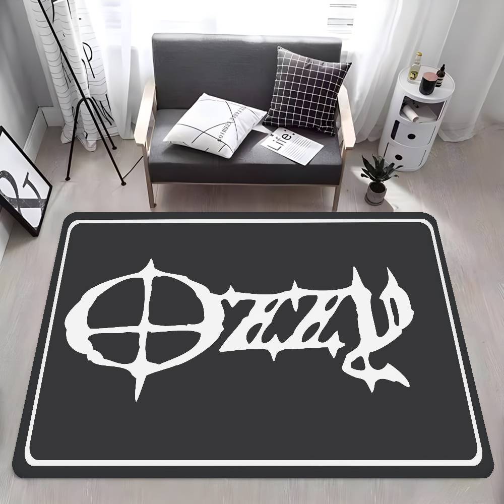 Ozzy O-Osbourne Ristorante Design Tappetini Antiscivolo Assorbenti Acqua Striscia Lunga Cuscino Tappetino Camera da Letto Tappeti per la Casa