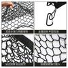 Cybertruck Trunk Cargo Net Organizer Hanging Mesh Storage Bag Rear Bed Vertical Mount
