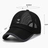 Cappellino Estivo in Rete Leggero Asciugatura Rapida Fresco per Esterno Cappelli da Pesca Visori Traspiranti Tennis Golf Escursionismo Baseball Cappello da Sole