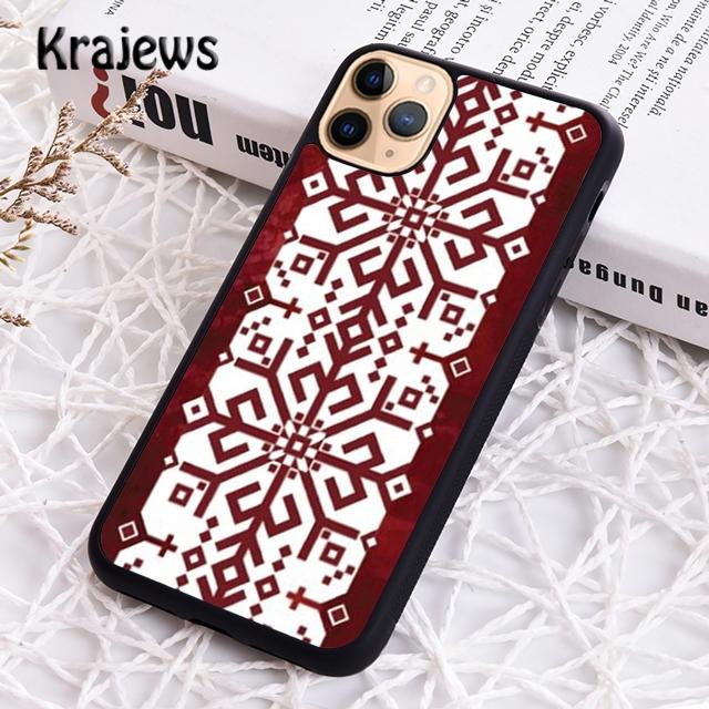 Krajews Latvian Ethnic Sun Tree Luxury Phone Case Cover For IPhone 18 17 Air 16 15 14 plus 11 12 13 pro max coque Fundas