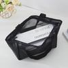 Large Capacity Nylon Mesh Handbag - Portable Shoulder Beach Shopping Bag