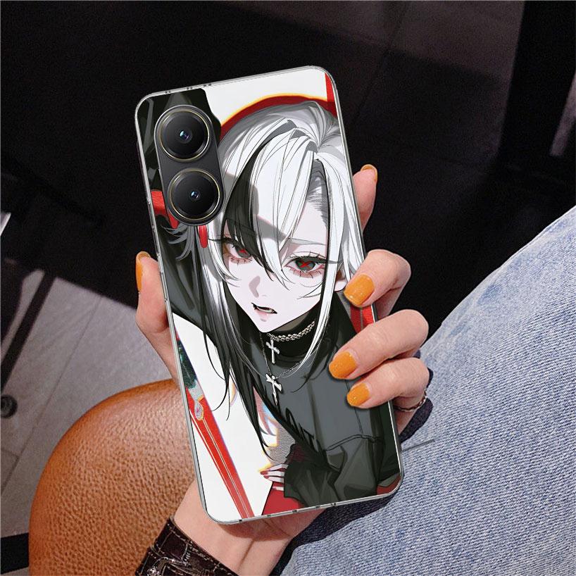 Arlecchino Genshin Impact Phone Case For Xiaomi Poco X7 X6 X5 Pro F7 Ultra Redmi 15C 15 13C 13 12C 12 10 10A 10C 9 9A 9C 9T Cove