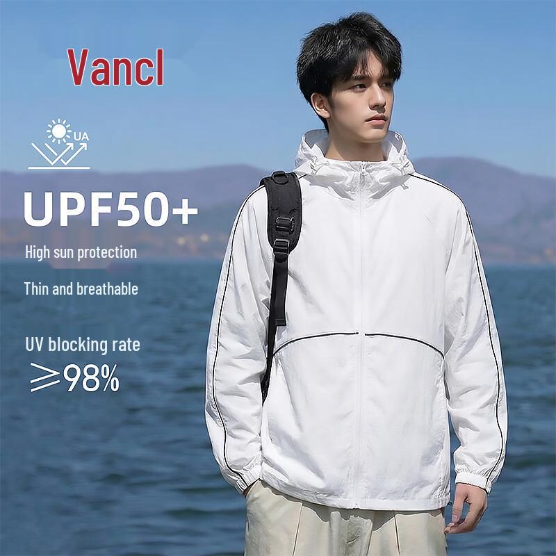 VANCL Men s Loose Fit Reflective Sun Protection Jacket M