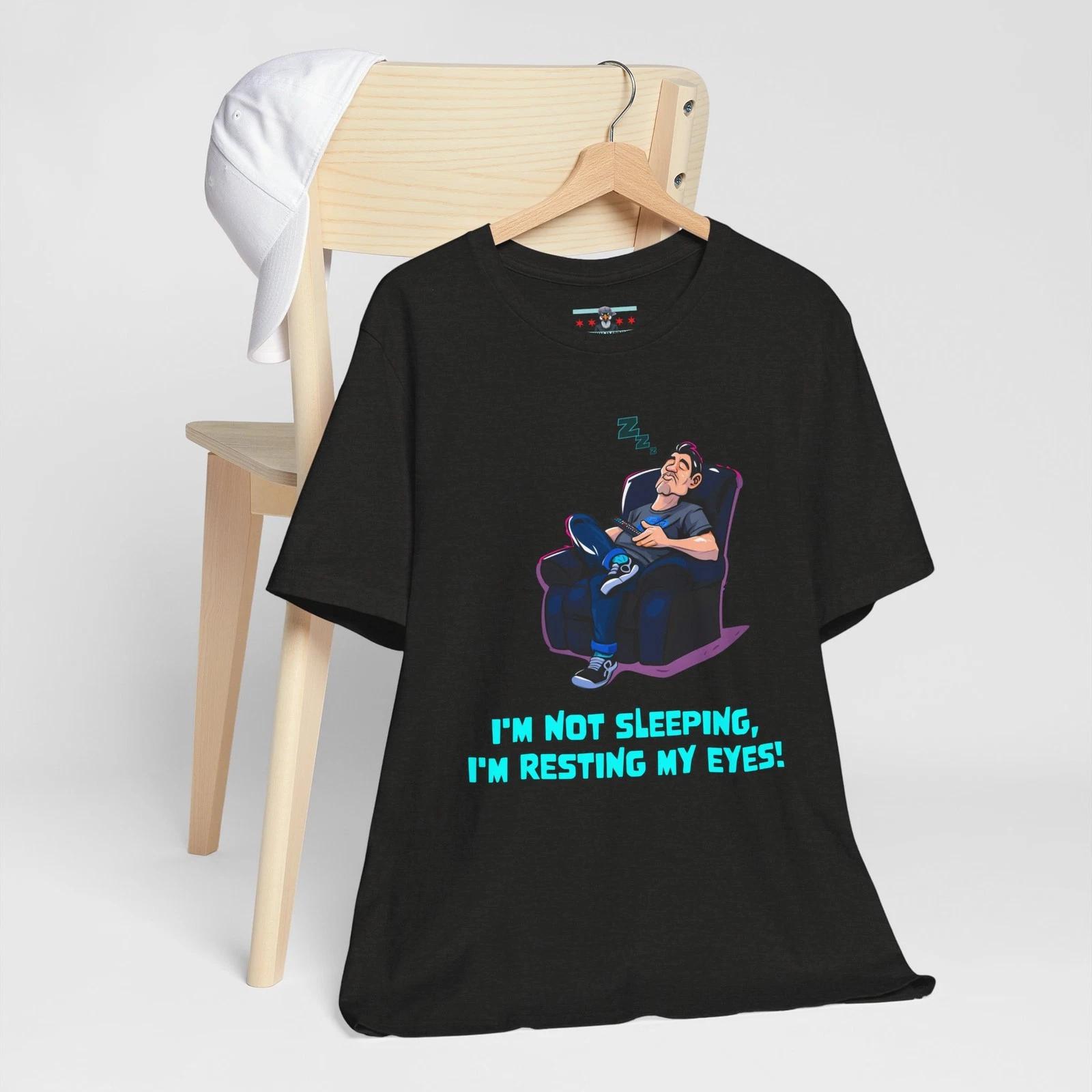 Funny Dad Shirt: Im Not Sleeping, Im Resting My Eyes Soft Tee, Doing Dad Stuff 3XL