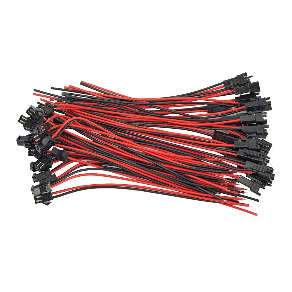 2Pin SM Connector Male 2.2mm/0.09\" Vandesail Wire Connector 22 AWG