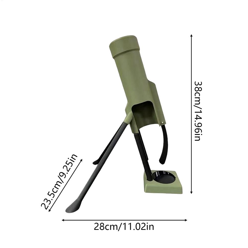Mortar Style Bottle Opener 51mm Cool Bar Decor Heavy Duty Bartender Tool for Home RV Camping BBQ Party, Gift for Men Dad