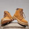Stivali da Uomo alla Moda Stivali Alti alla Moda Stivaletto Casual da Esterno Stivali da Escursionismo Antiscivolo da Uomo Stivale con Plateau allacciato Botas Masculinas