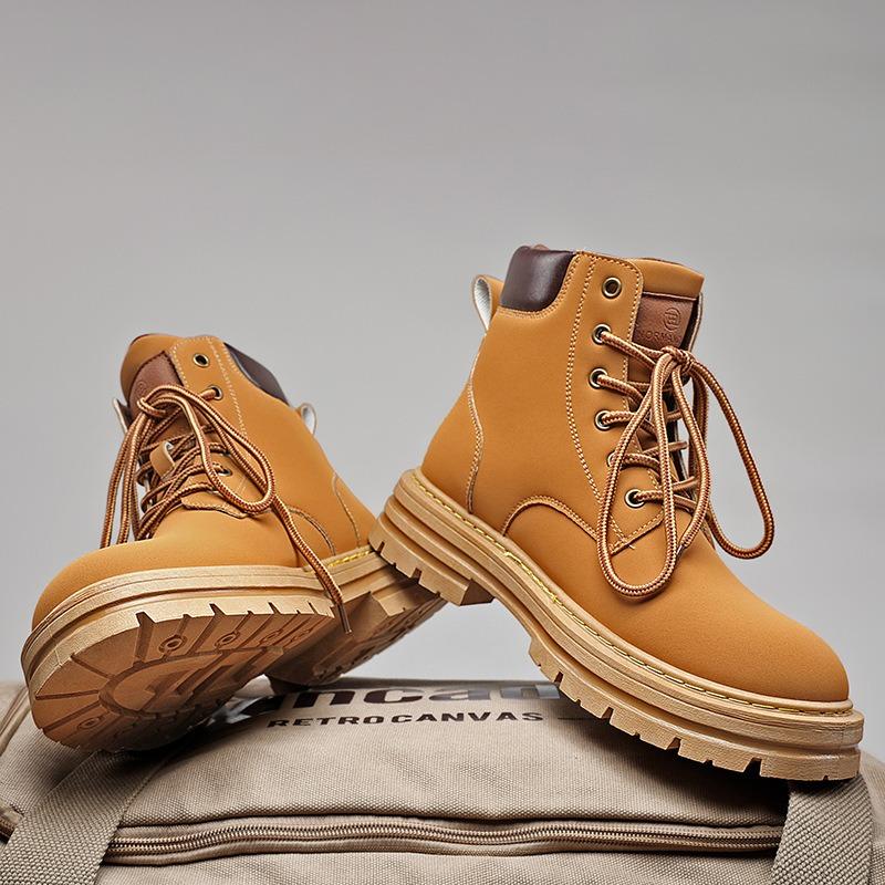 Модные мужские ботинки Модные высокие ботинки Повседневные ботинки для активного отдыха — фото 5