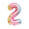 First Birthday Crown and Number Balloons for Baby Photo Props and Party Decoration