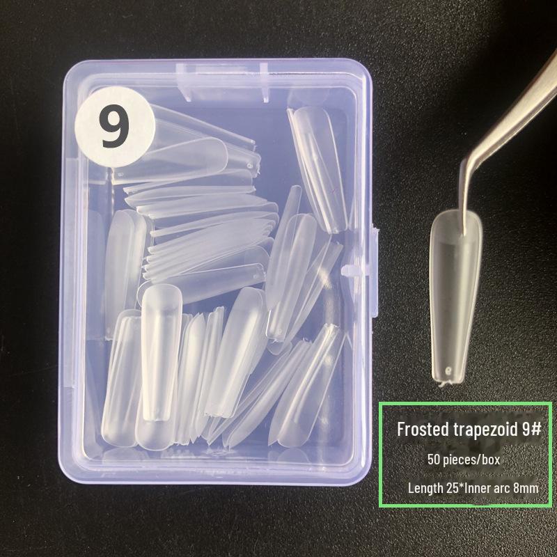 

Матовые ультратонкие накладные ногти без следов с дополнительными сменными накладками, двойного назначения, полировка не требуется