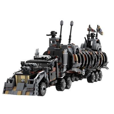 Non-Toxic Gobricks Moc Mad Max Fury Road Tatra T815 "The War Rig" (1220 Bricks) Apocalyptic Truck Building Blocks Toys For Kid Gift