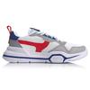 Li-Ning Li Ning Mark Lite Trendy Breathable Balance Breathable Balance Low top Casual Shoes Unisex White AGCQ015-1