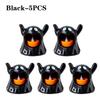 Halloween LED Electronic Candle Light Black White Modern Night Lamp Plastic Decoration for Creepy Atmosphere Halloween Ornament