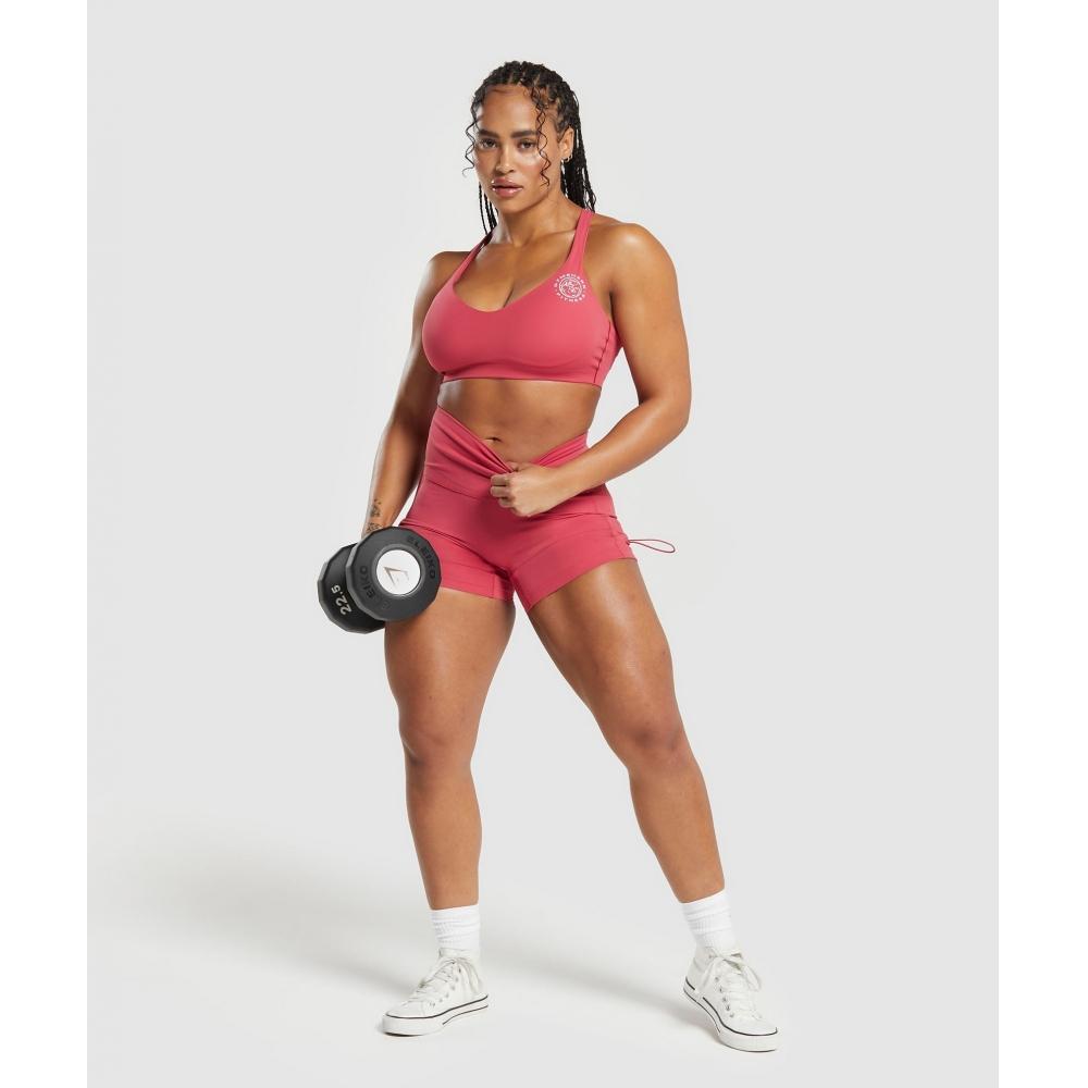 Gymshark Legacy Tight Shorts Vintage Pink B7a4g Kb0v