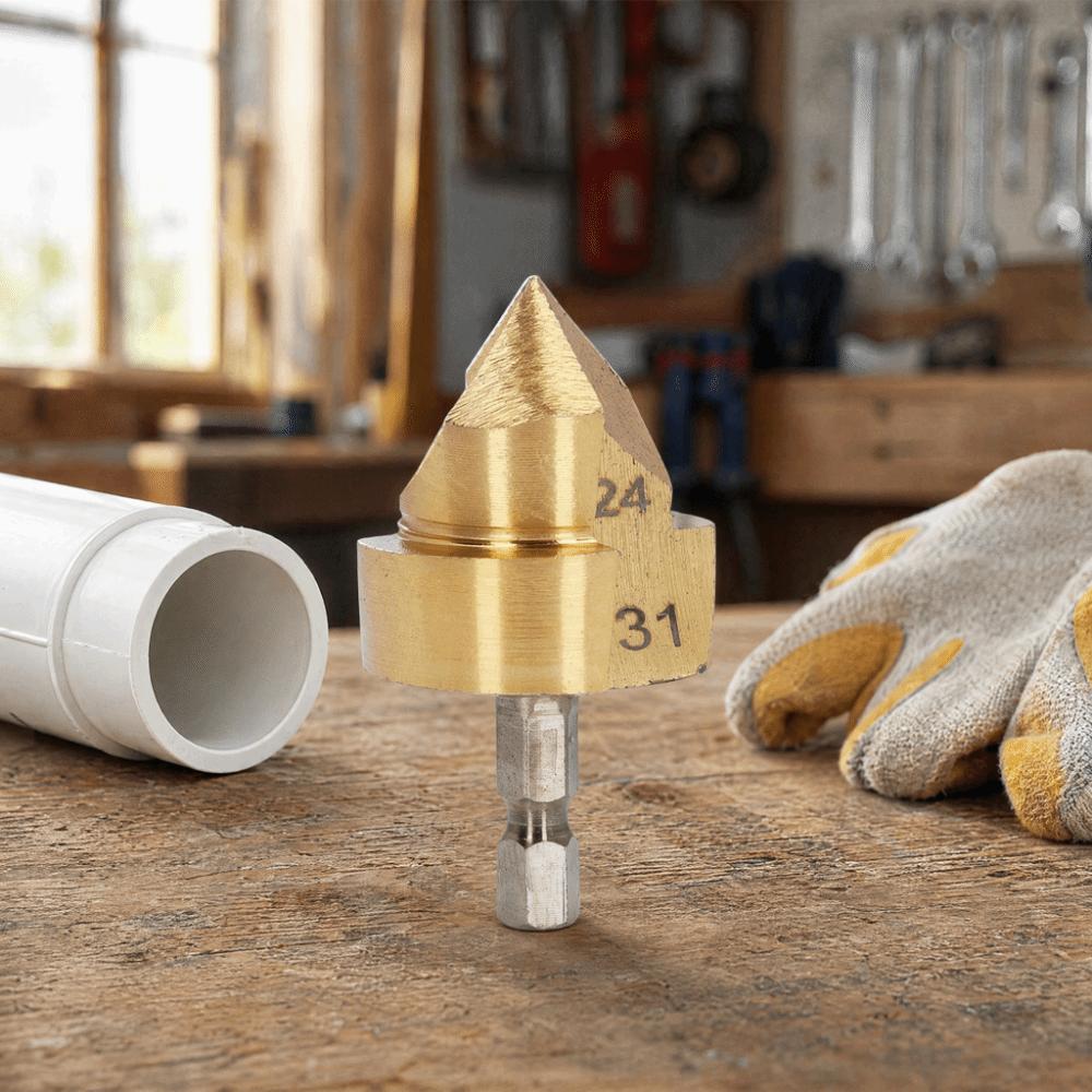 1/4 Inch Shank Countersink Drill Bit 24-31mm Blade Diameter Core Drill Bit  Plumbing Repair