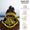 1pc Hogwarts Crest Ravenclaw Outdoor Flannel Throw Blanket All Season Soft Warmth,Home Decor 1031219