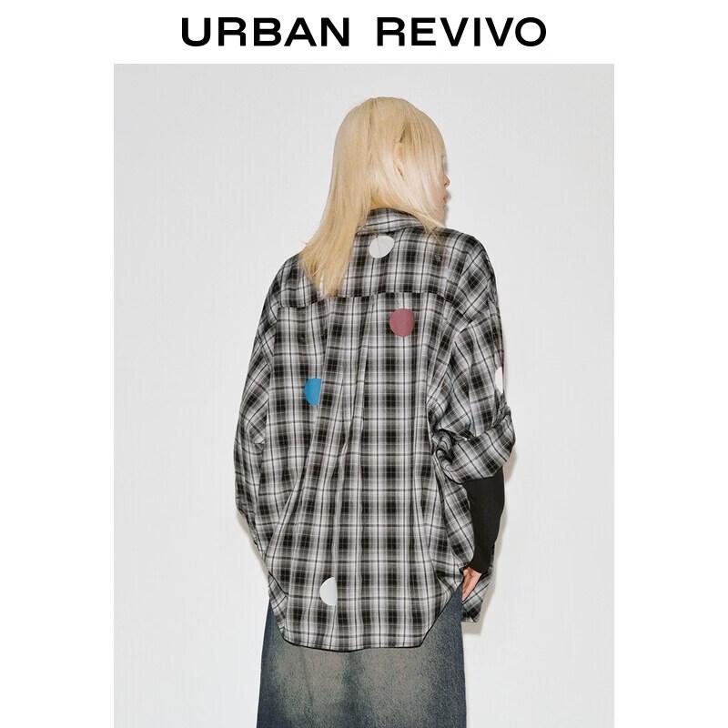 UR Crying Center Collaboration Women's Open-Front Shirt