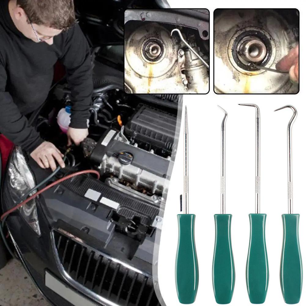 For Specialized Disassembly Tools For Components 4Pcs 136mm Oil Seal Screwdriver Set Vehicle O Ring Extractor Pick Hooks