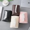 Bathroom Car Room PU Leather Tissue Box Napkin Holder Auto Paper Cover Case Organizer Towel