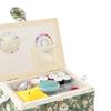 Sewing Box Sewing Box Sewing Set Accessory Holder Large Capacity Double Layer Storage Sewing Accessories Storage Box D&D 2417.513cm (Green)