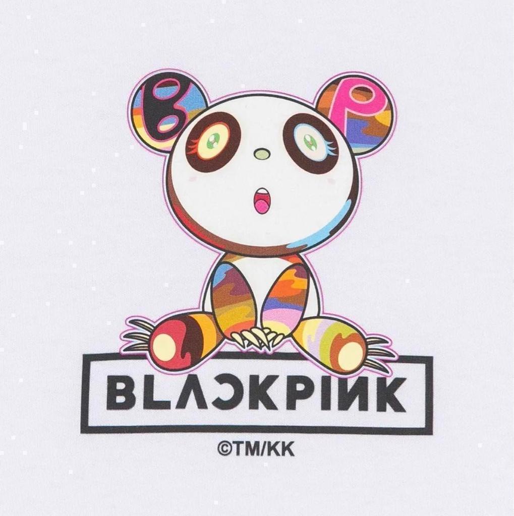[USED] BLACKPINK Takashi Murakami T-shirt White L Size