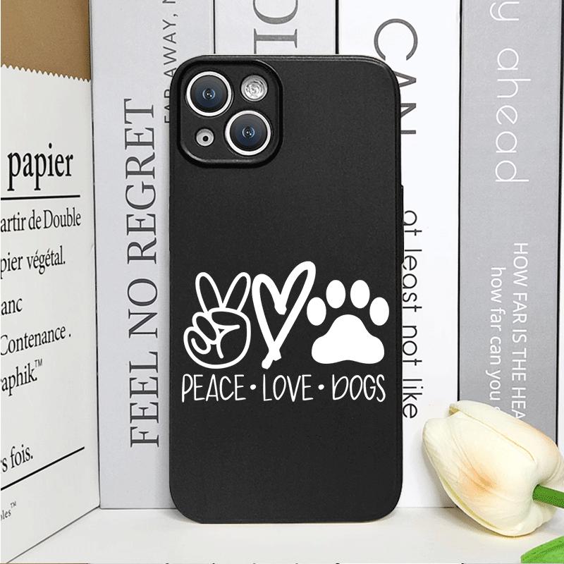 Funny Cartoon Pet Cute Dog Paw Print Phone Case for IPhone 16 15 13 11 12 14 Pro Max Mini XS MAX X XR 7 8 14 Plus SE2 Soft Cover