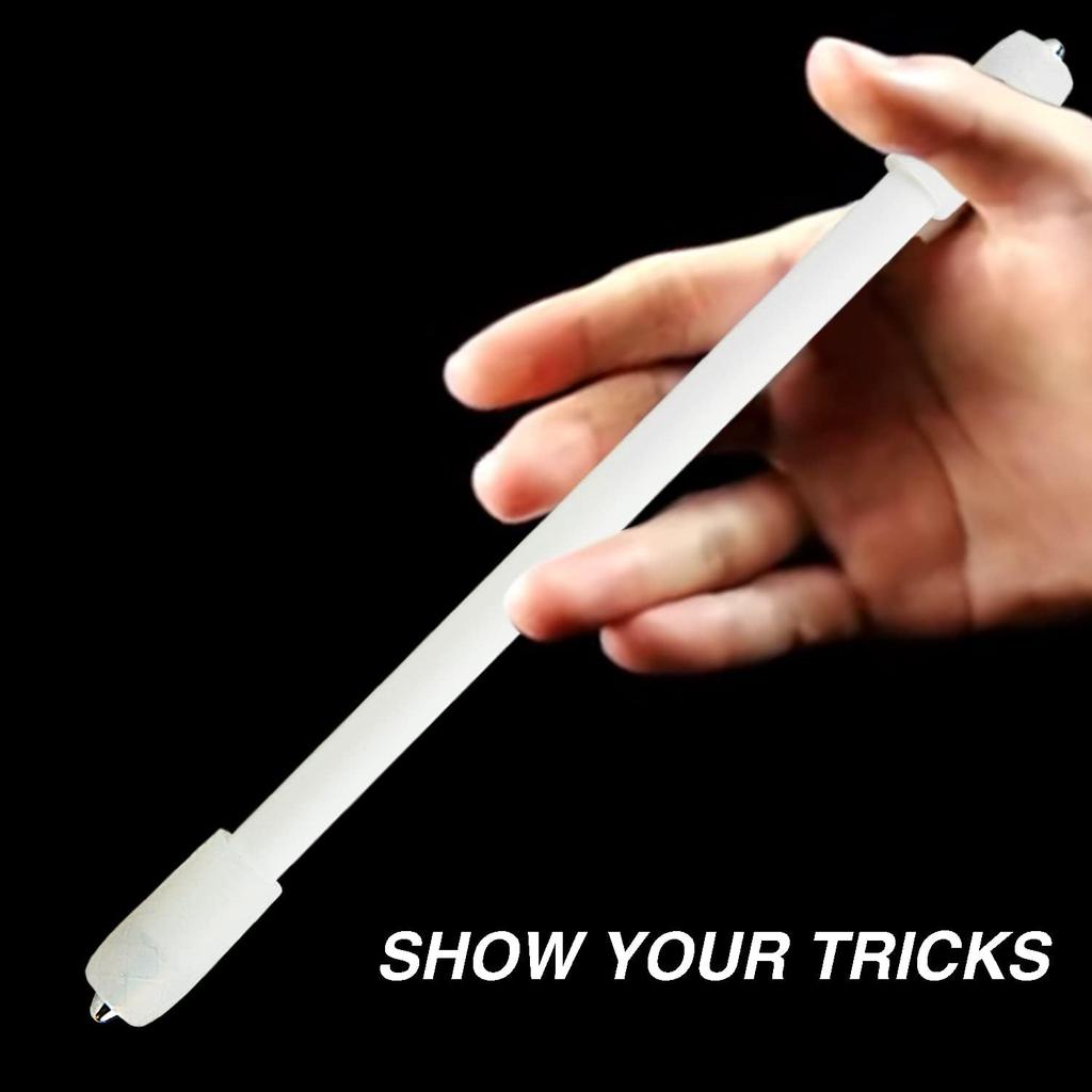 Penspinning Pens Travel Mod Pen Spinning Mods Spinner Spin Stick Nonslip Beginner, White