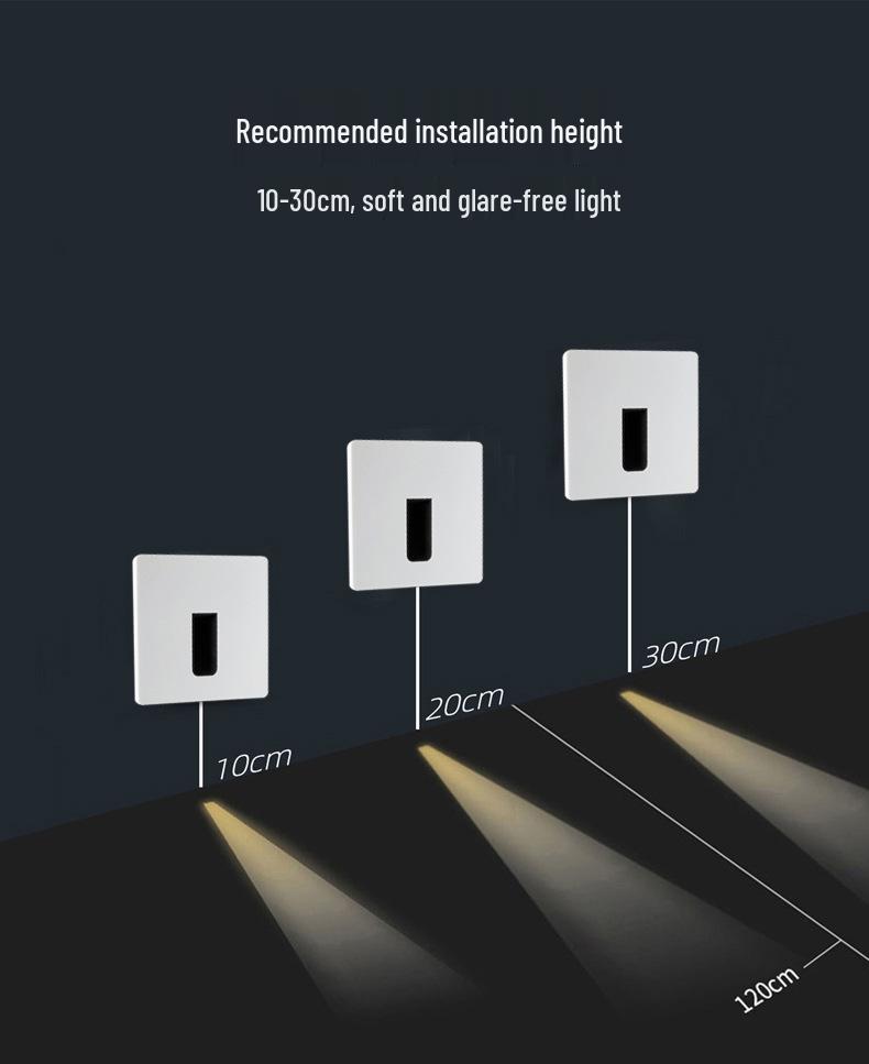 Radar Sensor Stair Light: Human Body Induction Lamp for Corridors