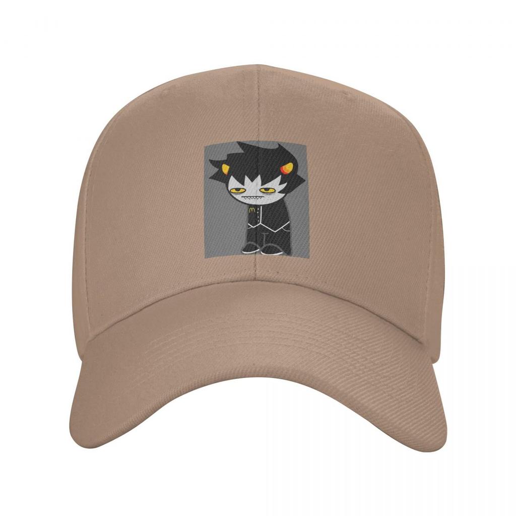 Homestucks Manga Karkat Vantas Print Baseball Caps Snapback Men Women Hats Adjustable Cap Sports Baseball Hat Casquette