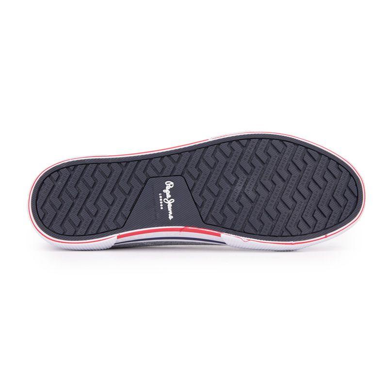 Baskets basses toile brady à lacets Homme PEPE JEANS
