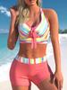 Women's Seaside Swimsuit Summer Single Item Swimsuit Sexy Swimsuit Two Piece Bikini Set Swimsuit Women's S-5XL
