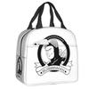 Custom Arare Arale Purple Dr Slump Resuable Lunch Box for Women Multifunction Cooler Thermal Food Insulated Lunch Bag Student