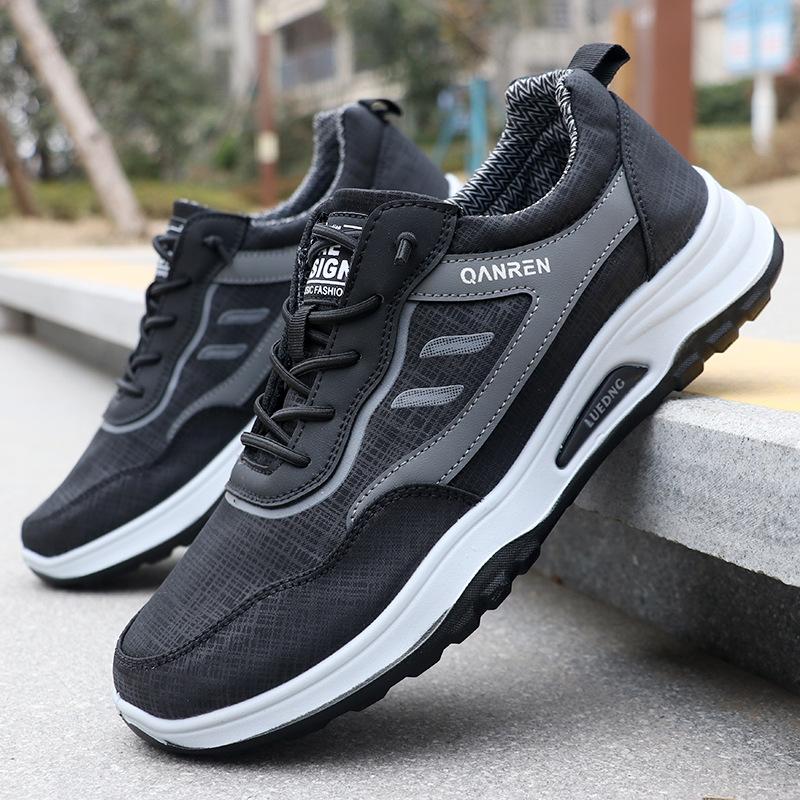 Shoes Men s spring single shoes medium walking shoes breathable and lightweight sports shoes 39