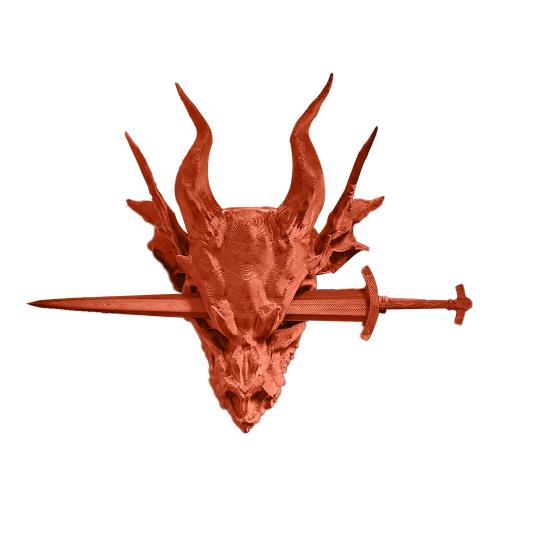 Ručně vyráběná sponka do vlasů s lebkou draka, plastová s hladkým povrchem, retro vlasový doplněk na svatby, narozeniny, večírky, Halloween