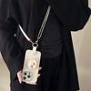 Metal Tulip Airbag Holder Mobile Phone Case For Iphone16 Messenger Rope Apple 15Promax Protective Case