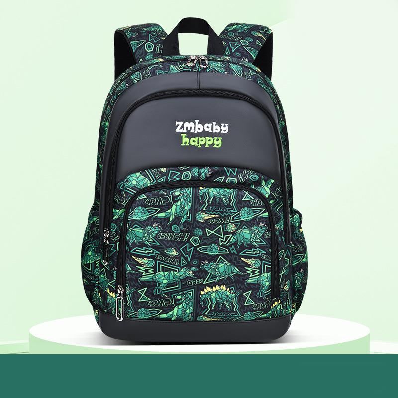 Elementary School Student Schoolbag, Male Cartoon Schoolbag for Grades 1-3-6, Large Capacity Children's Backpack