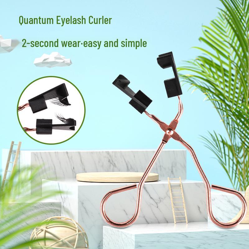 

Rose Gold Magnetic Eyelash Curler & Applicator Set Rose Gold Quantum Eyelash Curler