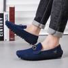 Men's Slip On Leather Shoes Lightweight Casual Shoes Moccasins Classic Male Comfortable Driving Shoe Men's Loafers