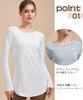 Karsaer Yoga Sports Long UV Long Perfect for Gym A0060 Women's Top, T-Shirt, Sleeve, Figure-Contoured, Protection, Stretchy, Length, Pilates,