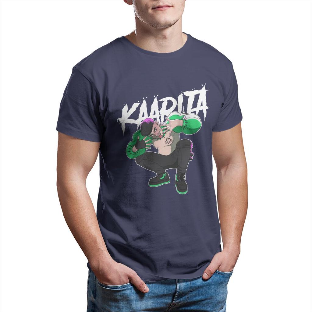Kaarija Eurovision Cha Cha Cha Men's T Shirt  Leisure Tee Shirt Short Sleeve Crew Neck T-Shirt Cotton Classic Clothes